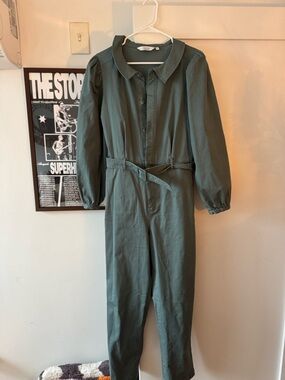 & Other Stories Olive Green Top - Los Angeles Atelier Tag